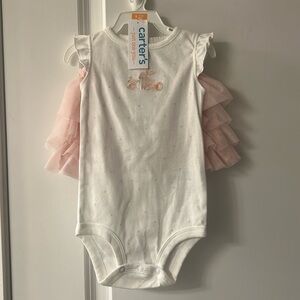 Carter's Just One You Bunny Bodysuit & Tutu Skirt set, NWT, Size 9M
